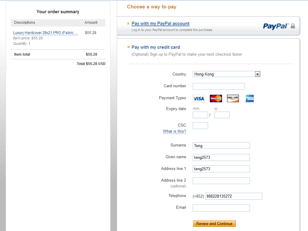 Orders
